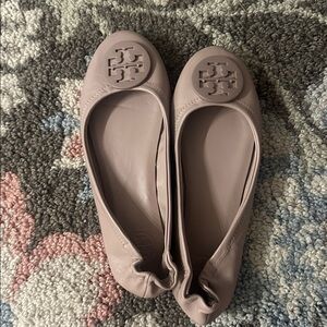 Tory Burch lavender Ballet Flats